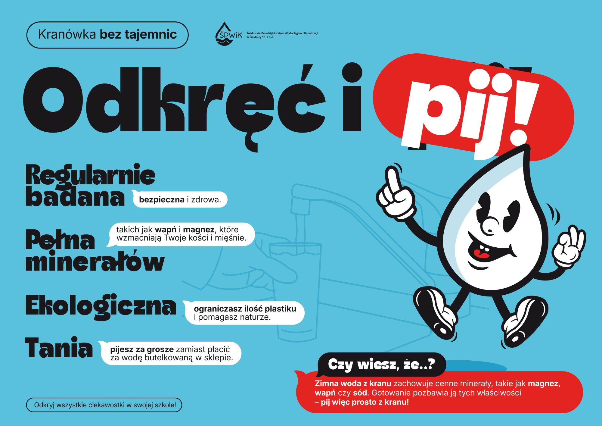 Korzysci z picia kranowki